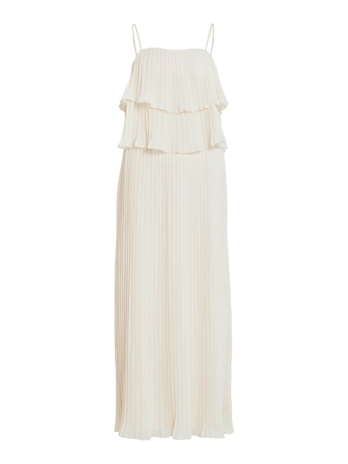 VICHIFFAN Long Dress - Birch - VERO MODA & VILA Bergvik